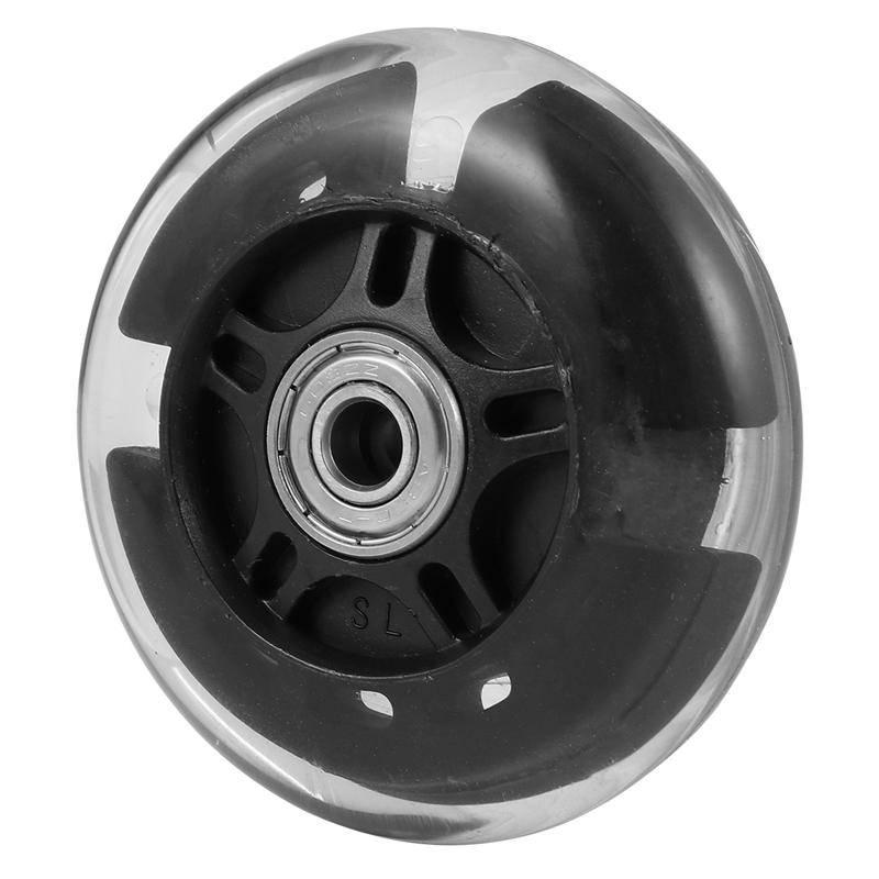 1PC 80mm Scooter Wheels Mute Replacement Wheels For Suitcase Baby Swing Car Luggage Scooter Wheels Scooter Parts Accessories