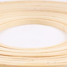 10-26cm aro de bastidor de madera herramienta de aro de bordado circular de bambú para punto de cruz mano DIY arte chino herramienta de costura A35