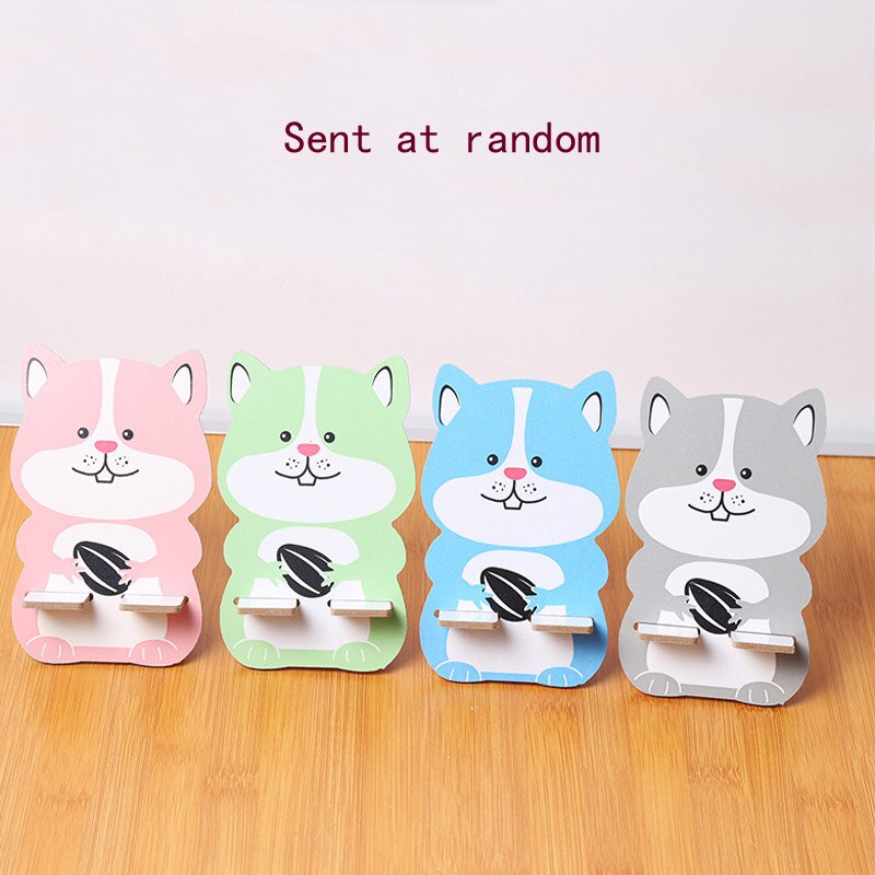 Universal mobile phone holder desktop stand universal desktop tablet mobile phone holder shockproof wooden mobile phone holder
