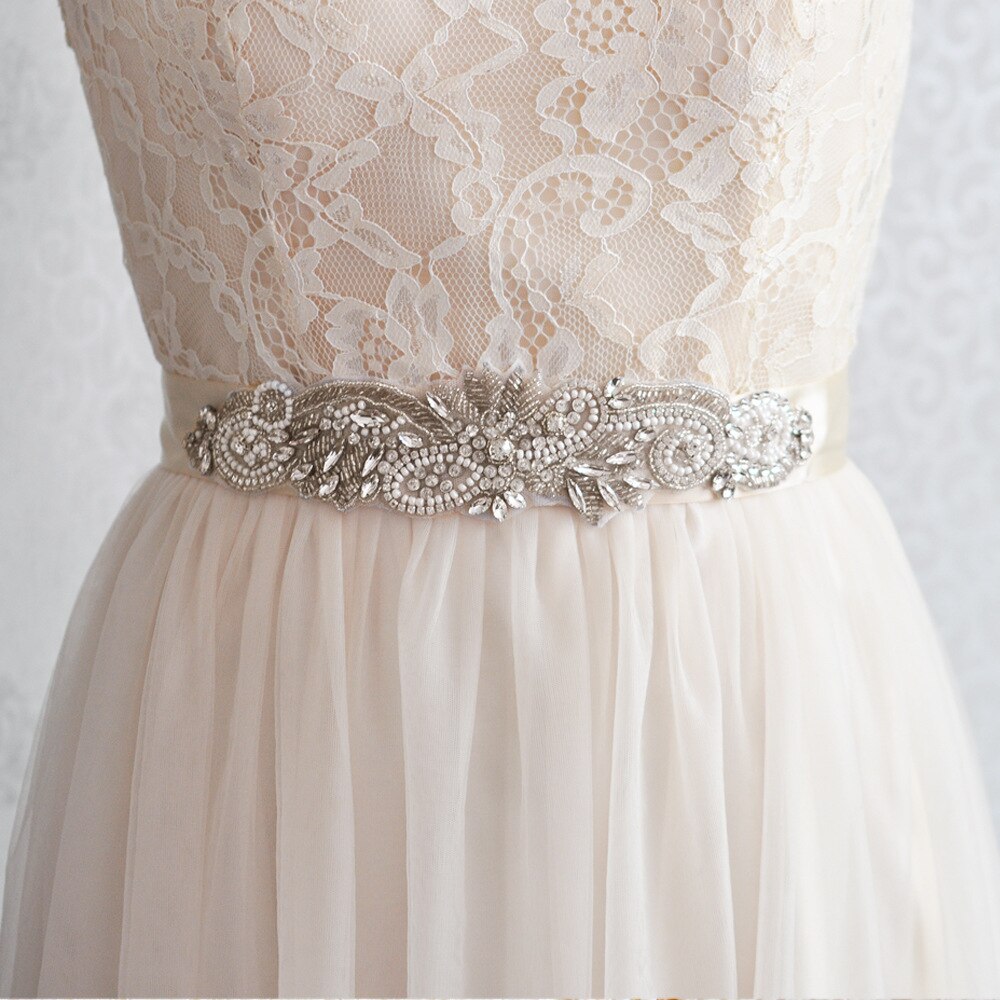 Strass Preals ceinture robe de mariée ceinture nouvelle bohème Shinny ceintures pour événement chine pas cher ZA028