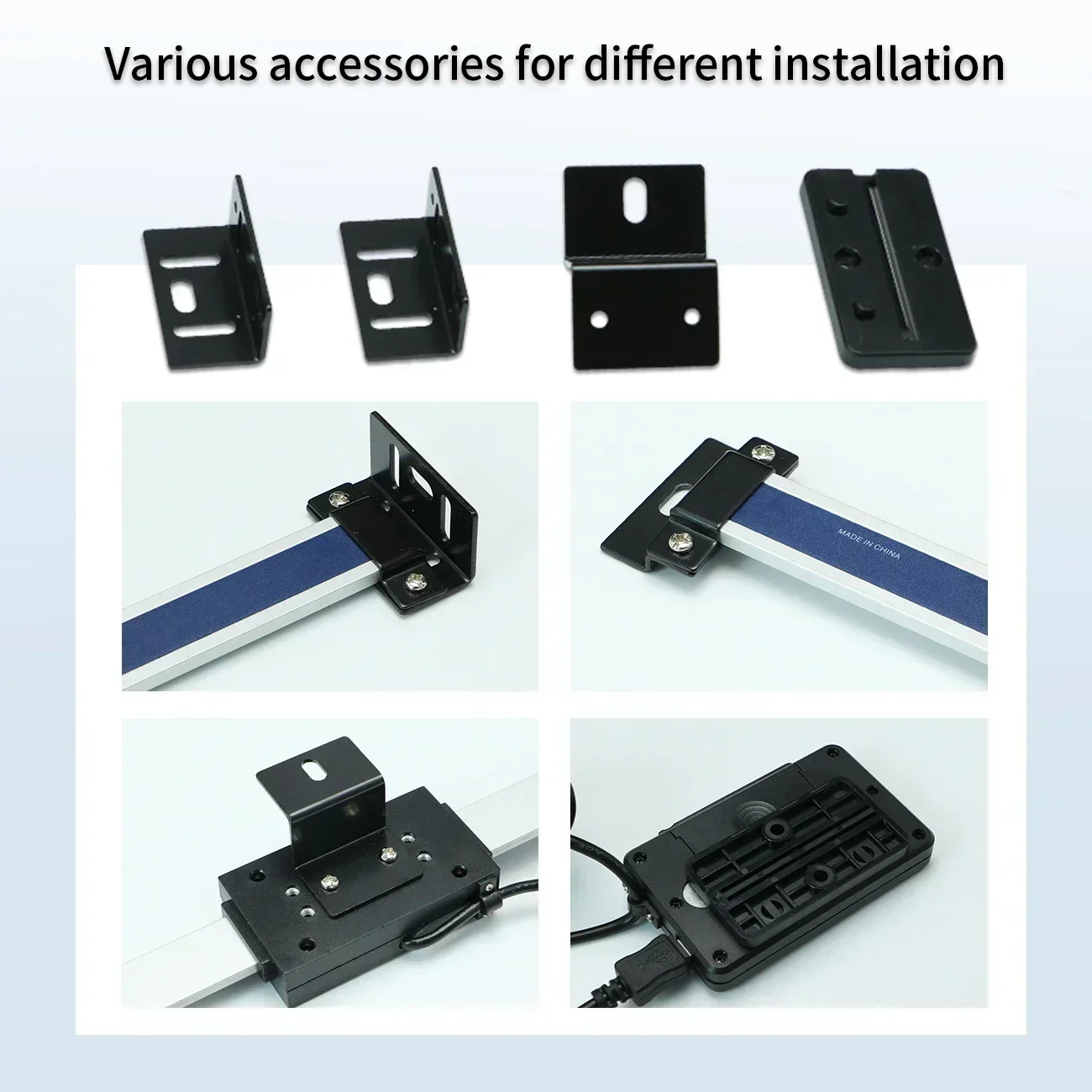 Digital Linear Scale With Remote Display With LCD Display Digital Readout Dro For Milling Lathe Machines Measuring Tool