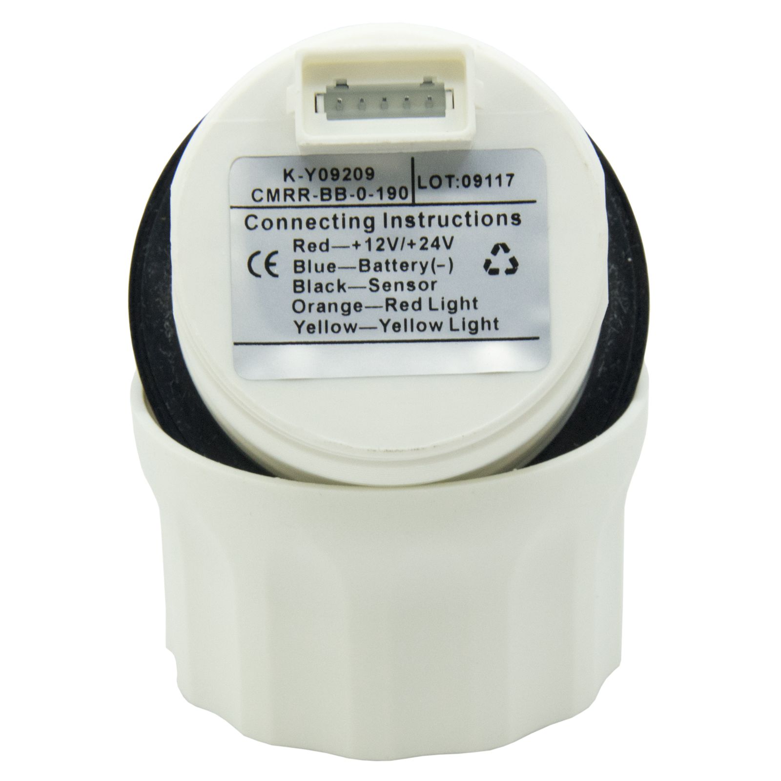 KUS Boat Rudder Angle Indicator Boat Angle Indicator Gauge 0-190ohms 12/24V 52mm