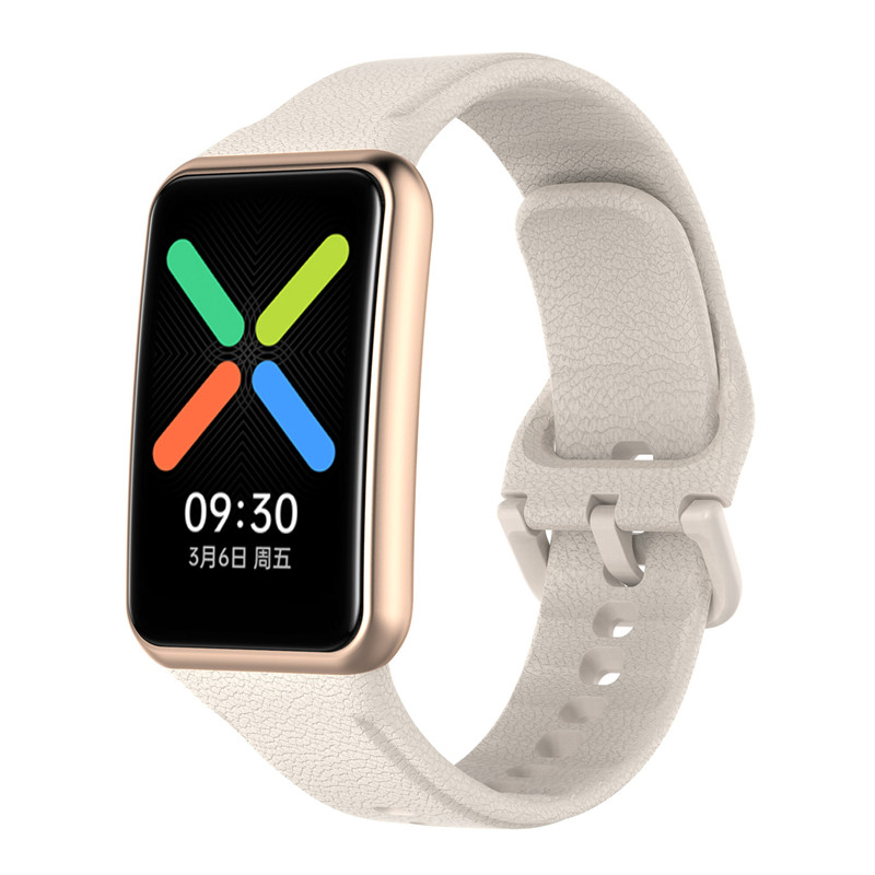 Siliconen sportband voor oppo watch, gratis vervangend smartwatch-horlogebandje, polsbandje, armband, correa: Rood zwart