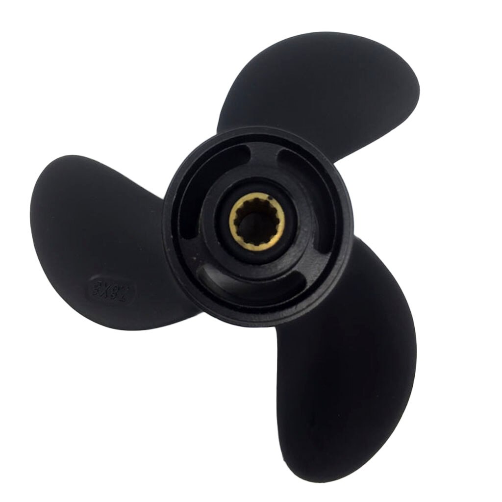 3 Sheets Boat Propeller Aluminum Outboard Propeller Prop Ship Outboard Propeller