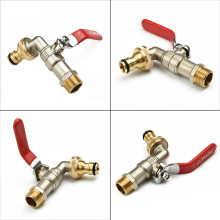 1/2 Inch Water Tap Lever Valve Ball Valve Garden Water Outlet Outdoor Faucet Garden Watering Equipments Gardening Tools