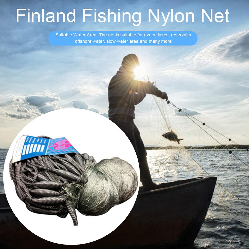 Multifilament Fishing Nets Gill Net Finland Net Fish Trap Gillnet For Catch Fishing Network Small Mesh