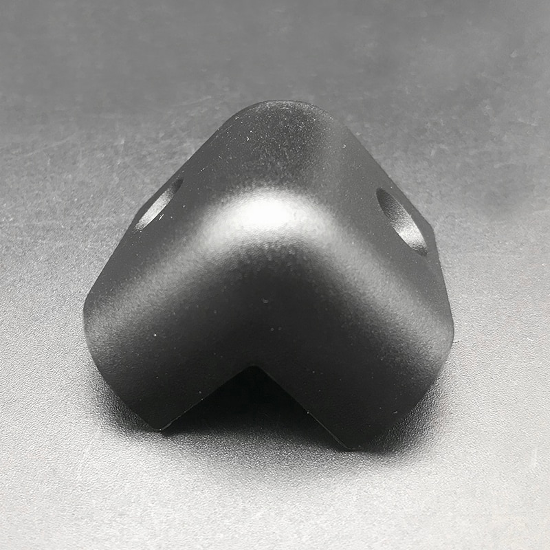 4pcs Guitar AMP Speaker Cabinet Corner Protector Amplifier Angle Rounded Protector General Model Black