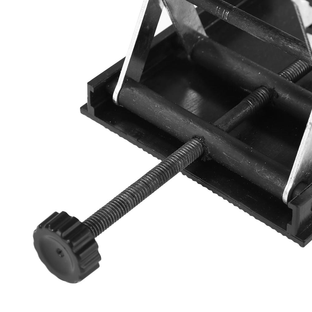 30-90mm Height Adjustable Aluminum Router Lift Table Woodworking Engraving Lab Lifting Stand Rack Lifting Platform Workbench