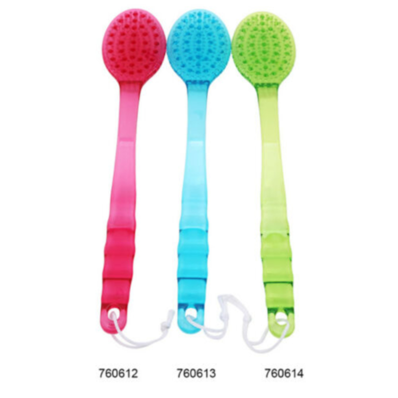 Bath Shower Back Brush Long Handled Plastic Scrubber Skin Utility Durable Body Bathroom Accessories Cleaning Tool