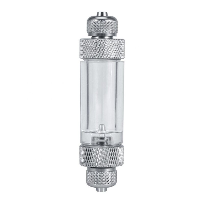Compteur de CO2 d&#39;aquarium en alliage d&#39;aluminium, dispositif de mesure du dioxyde de carbone sans retour de bulles de CO2 à une ou deux têtes