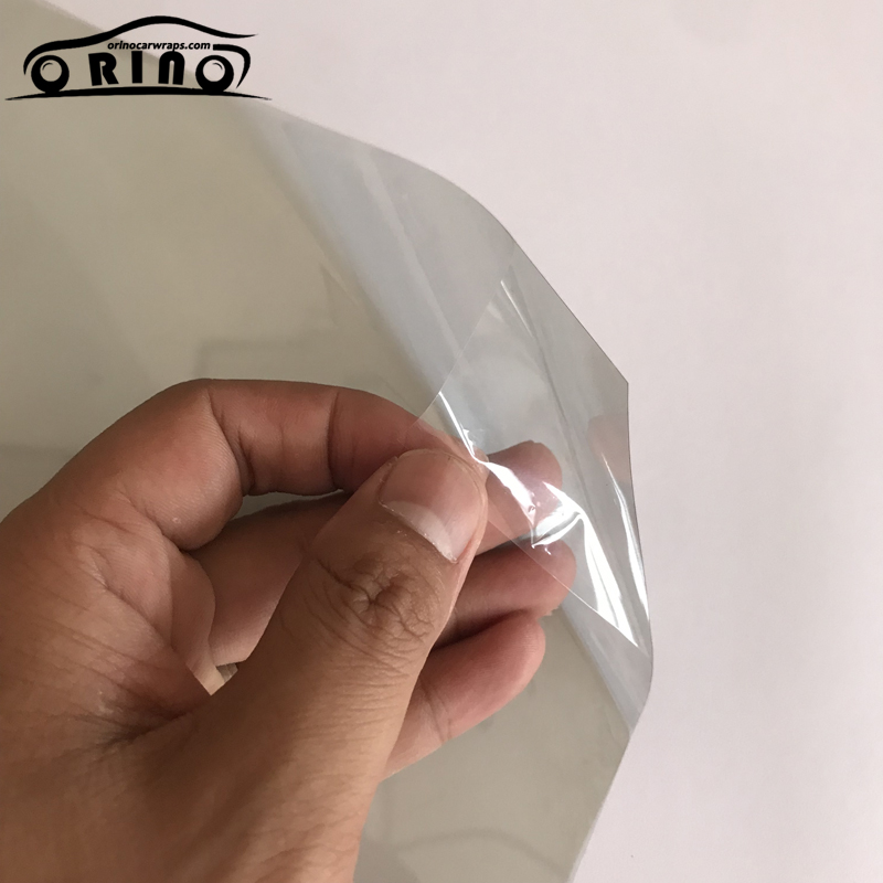 50cmx300cm Gray Car Window Tint Film Glass VLT 70% 2PLY Car Auto House Commercial Decorative Film Privacy Window Tint