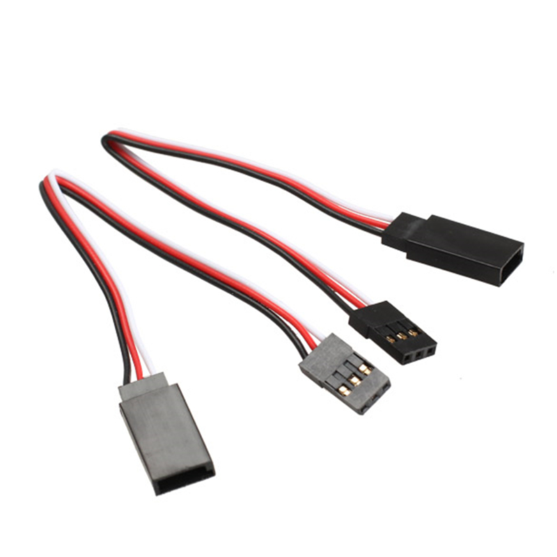 10 stks/partij 100MM 150MM 300MM 500mm Servo Verlengkabel Voor Futaba JR Lead Wire Kabel RC Onderdelen voor RC Futaba JR