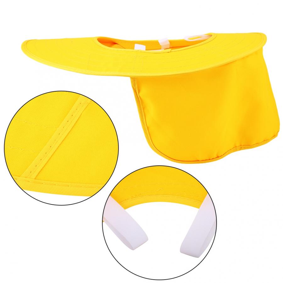 Safety Helmet Reflective Stripe Sun Shade Safety Hard Hat Face Neck Shield Cover Sunscreen Helmet Hat casco de seguridad