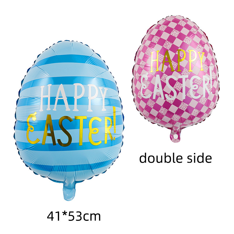 Pasen Folie Opblaasbare Bunny Ballon Staande Bunny Ballon Konijn Vormige Ballonnen voor Indoor Outdoor Yard Kids Pasen Speelgoed Decor