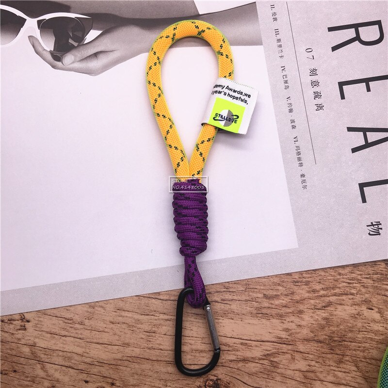 Llavero fluorescente con cordón para llaves, correa de cuello corto para llaves de coche, bolso para niños, colgante, para amigos: 1