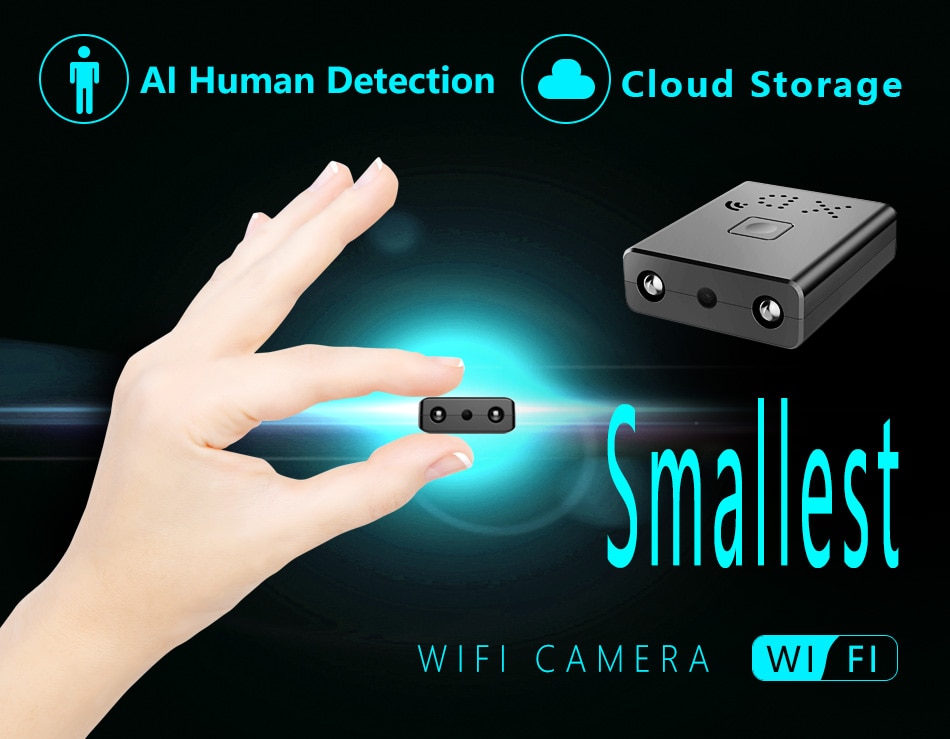 1080P Smart HD Mini Camera Kleinste XD WiFi Camcorder IR Nachtzicht