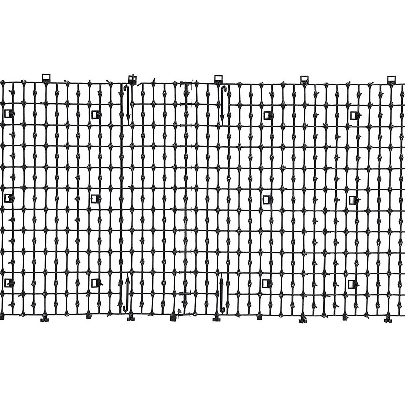 Tapis de table Anti-chat de jardin HYD88 | Tapis en plastique, 2m HYD88, protège chat de jardin, protection contre les pierreries