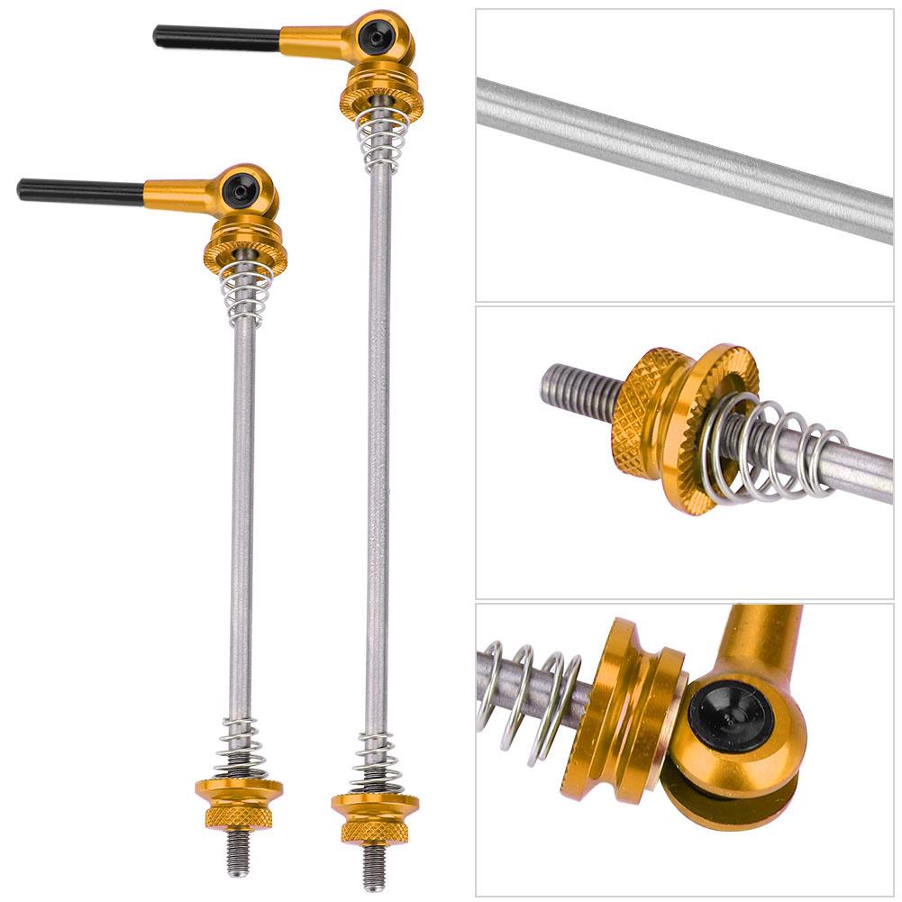 Bicycle Quick Release Skewer Lever For MTB Road Bike 100/135mm Wheel Hub Lightweight Titanium Wheel Hub Skewers
