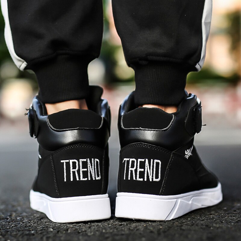 sneakers men high-top skate shoes Hard-Wearing leisure shoes Breathable sport shoes