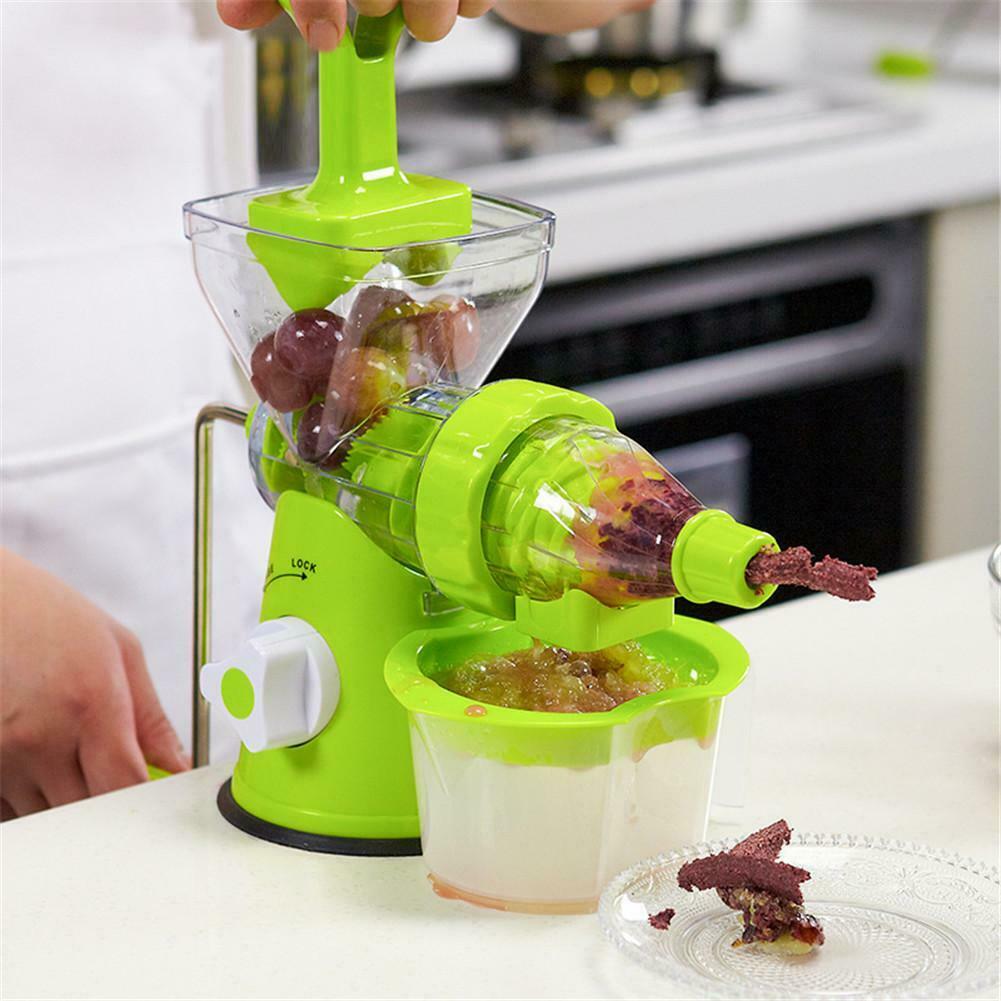 4 in 1 manuell juicer multifunktionell citronpressare apelsincitrusjuicer med inbyggd mätkopp grönsaksfruktsaftpressare