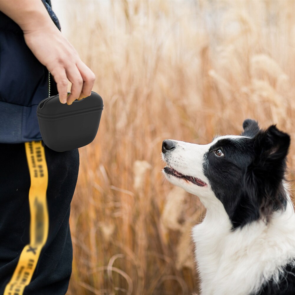 Sac d'entraînement pour chien de compagnie, Portable, collation appât pour chiens obéissance agilité en plein air, pochette de stockage des aliments, sacs de taille de récompense
