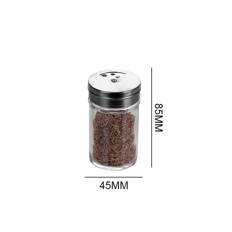 Handleiding Zout Pepermolen Grinder Rvs Kruiden Muller Keuken Tool Accessoires Slijpen Fles Spice Sauce Grinder: 85x45mm