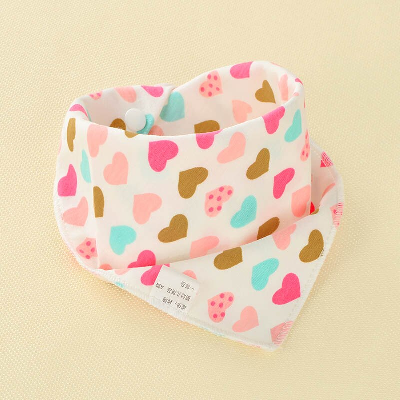 BalleenShiny Zachte Katoenen Bandana Slabbetjes Baby Babador Voeden Zuigeling Burp Doeken Cartoon Speeksel Handdoek Baby Eten Accessoire: 9