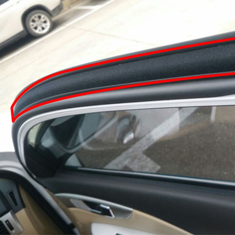 Flocking cloth sealing flannelette strip Double gummed tape Soundproof strip for central console Car door seal