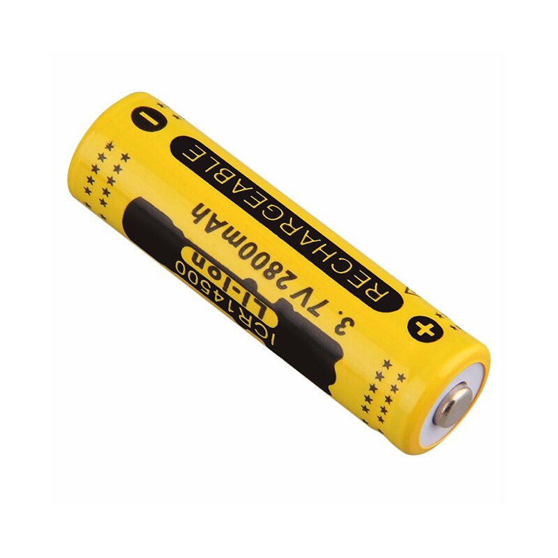 3.7v 2800 mah 14500 akku litiumioni ladattava akku led taskulamppu kannettavat laitteet työkalut valaistus työkalut akku