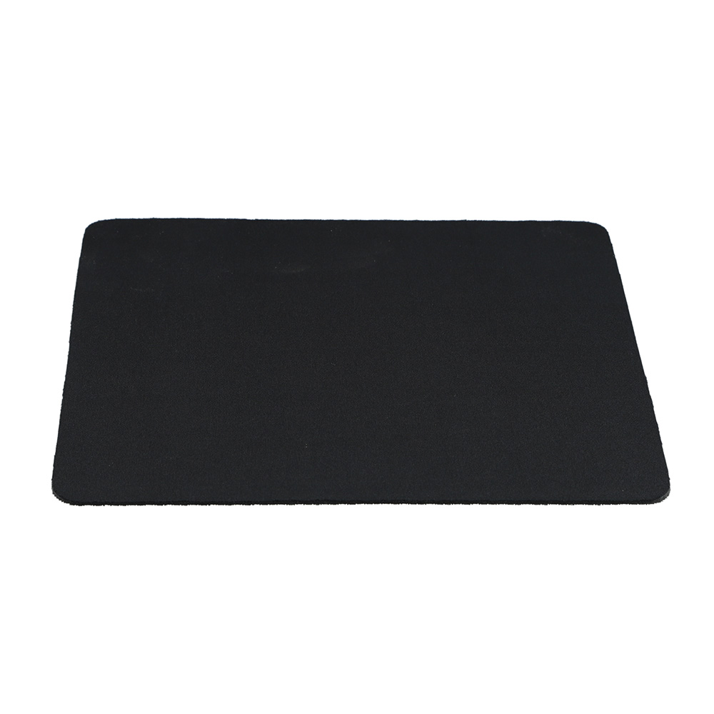 Alfombrilla de ratón antideslizante para juegos, alfombrilla de ratón negra para ordenador de escritorio y portátil, alfombrillas de ratón de goma simples, Base, accesorios de oficina: BLANCO