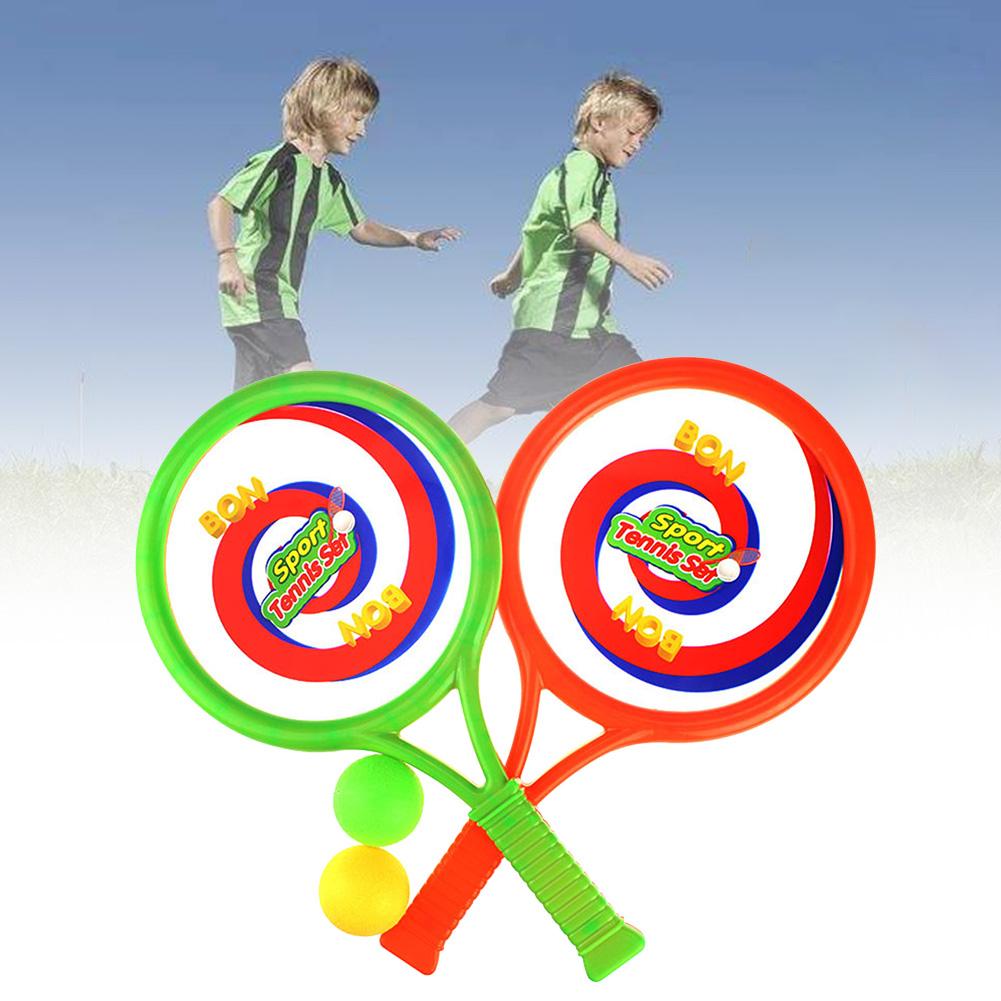 Kids Tennis Racket Multi-purpose Children's Fitness Intelligence Developing Toy for Outdoor Sports