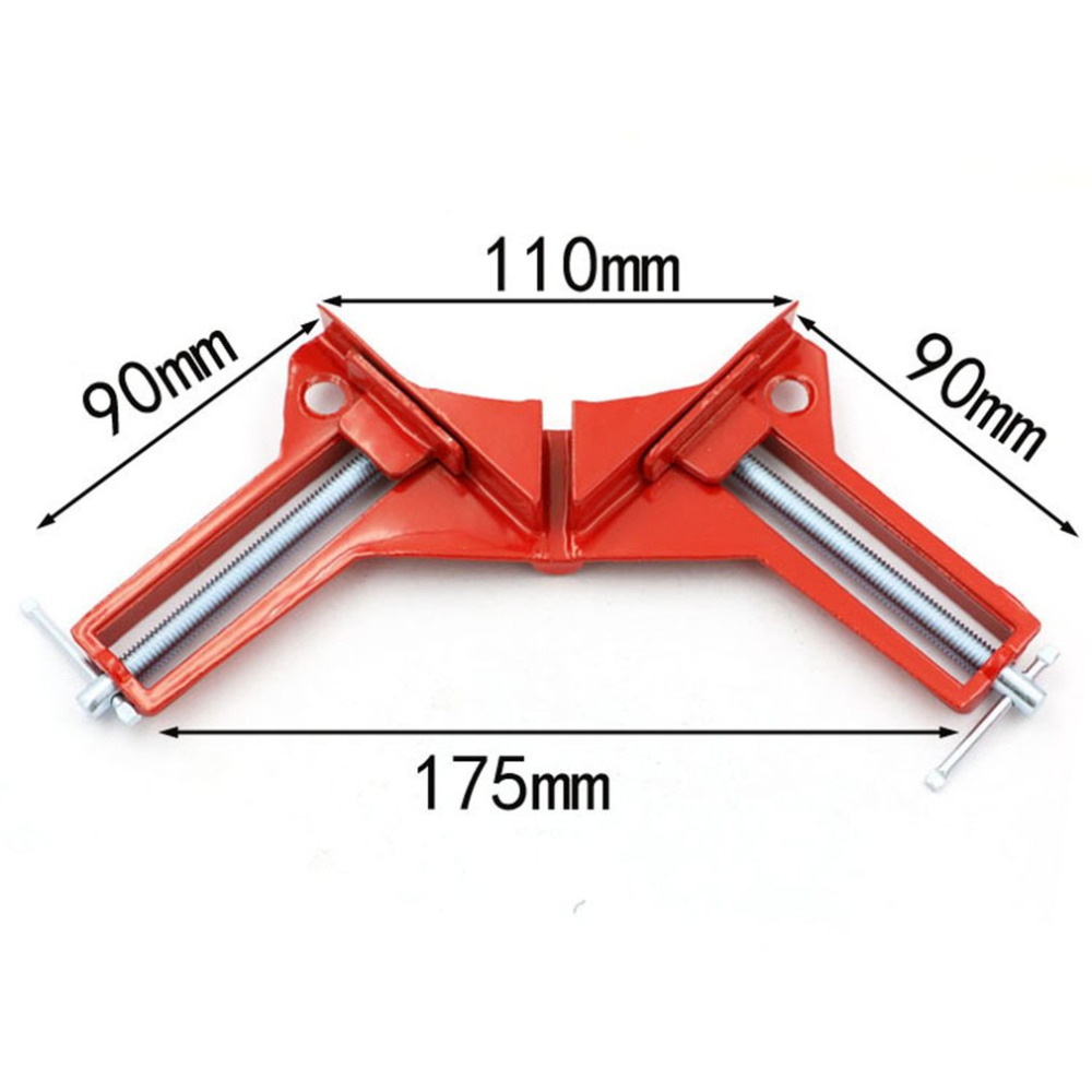 Pince multifonction à Angle droit à 90 degrés, pince à Angle droit, pince à coin aquarium bricolage support d'angle outil de travail du bois fixe rapide