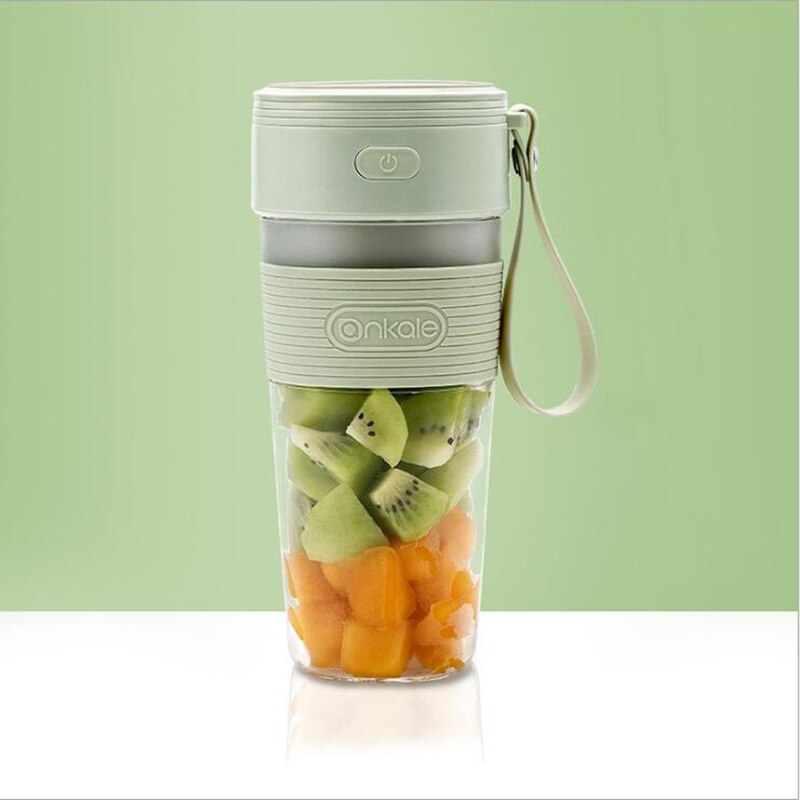 WXB USB Charging 6 Blades Portable Juicer Juice Smoothie Smothie Maker Smoothie Blender Extractor Batidora Be Machine Household: Red
