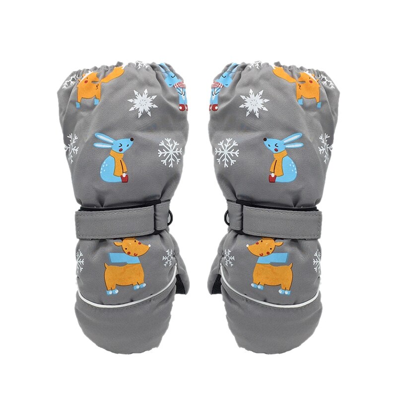 Kids Winter Handschoenen Warm Kids Ski Handschoenen Dikker Peuter Sneeuw Wanten Waterdicht Meisjes Jongens Wanten Kinderen Snowboard Handschoenen