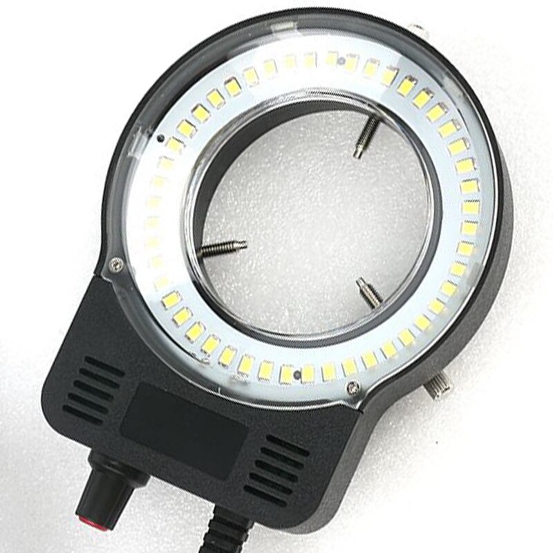 48 LED SMD USB Adjustable Ring Light Illuminator Lamp for Industry Microscope Industrial Camera nifier