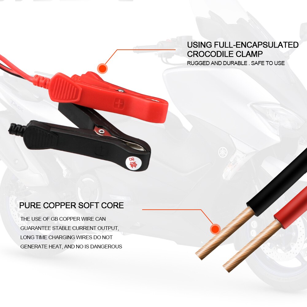 LEEPEE Digital LCD Display 7 Stage Automatic Smart Car Battery Charger 12V 7A Wet Dry Lead Acid Battery-chargers