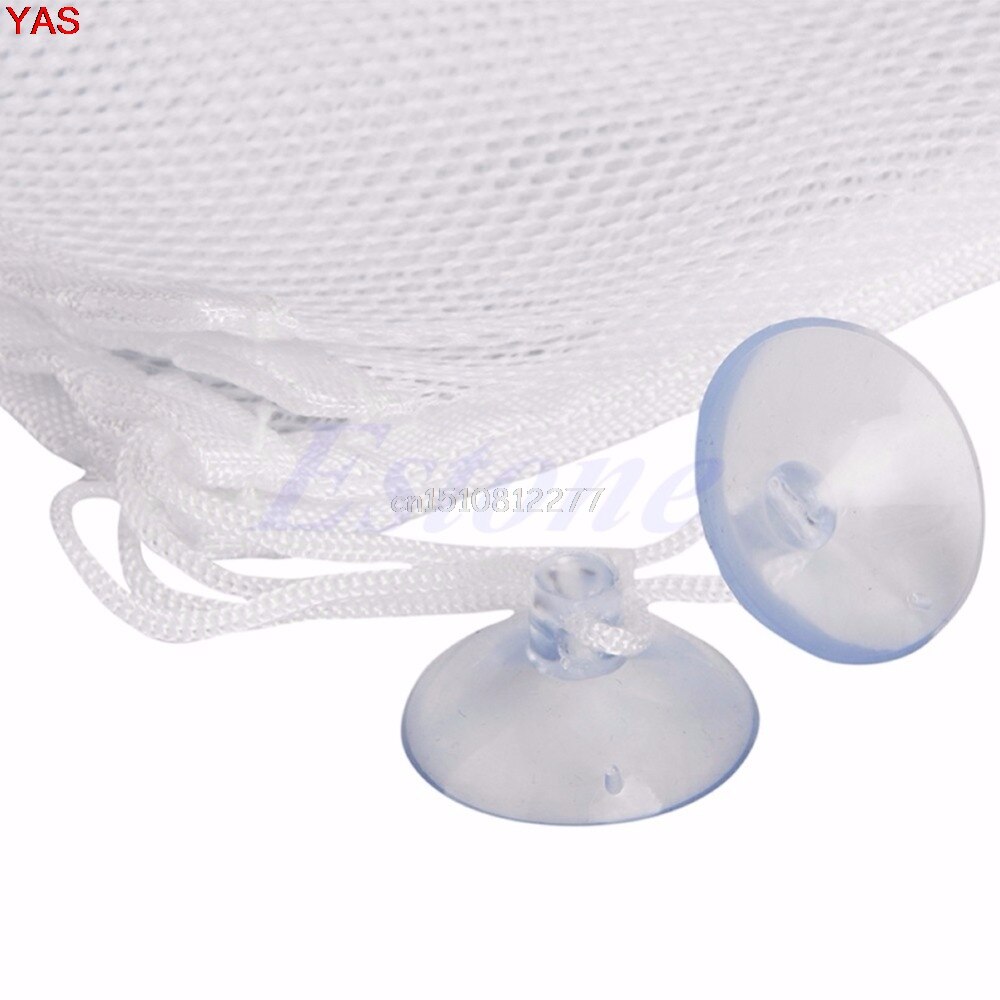 Baby bad tid söt leksak städad förvaring sugkopp väska mesh badrum organiser nät