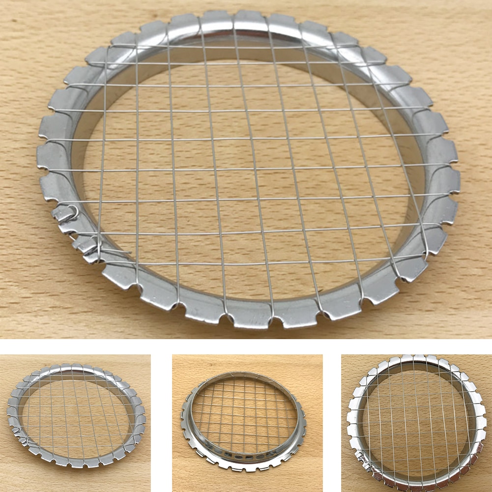 Mashed Potato Hand Press Slicer Stainless Steel Grid Cutter Egg Slicer Potato Slicer Mold Tomato Sectioner Vegetables Salad Tool