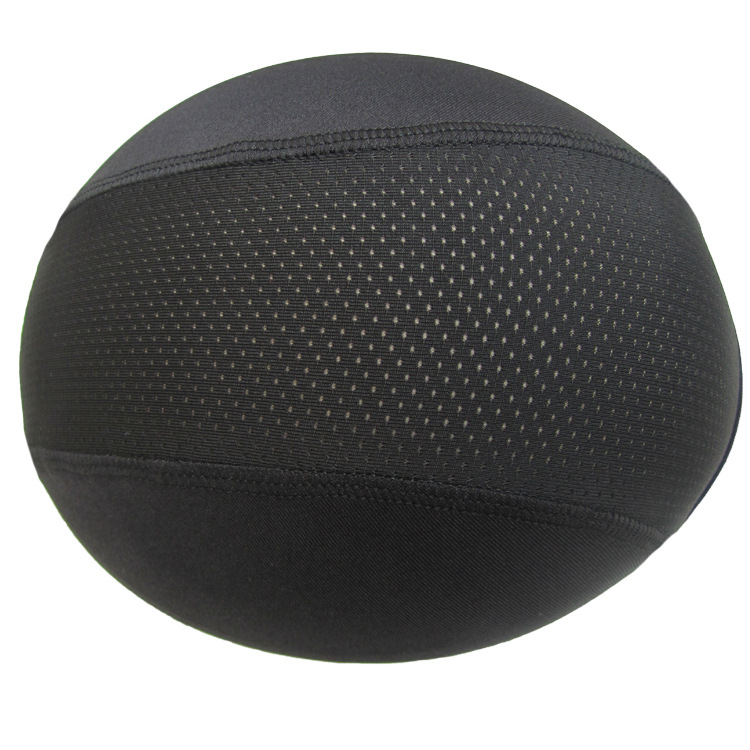 Montar en una pequeña gorra de tela forro de casco de bicicleta casco de motocicleta de secado rápido al aire libre gorra de ocio