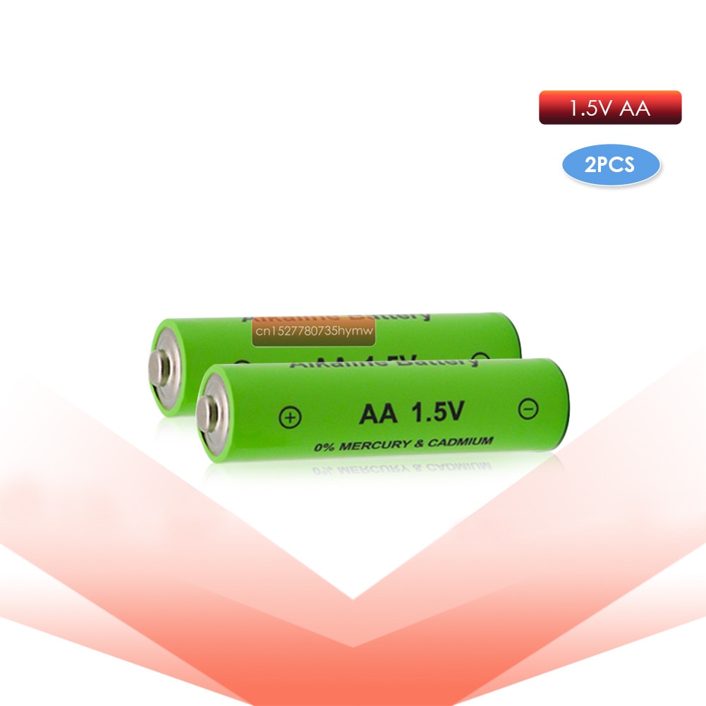 Brand AA rechargeable battery 3000mah 1.5V Alkaline Rechargeable batery for led light toy mp3: 2PCS