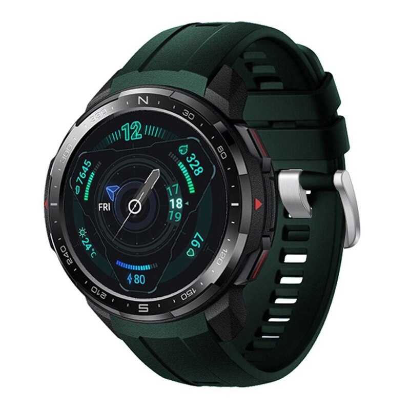 Sport Silicone Strap for huawei Honor GS Pro Replacement Watch Accessories: B( only Watchband)