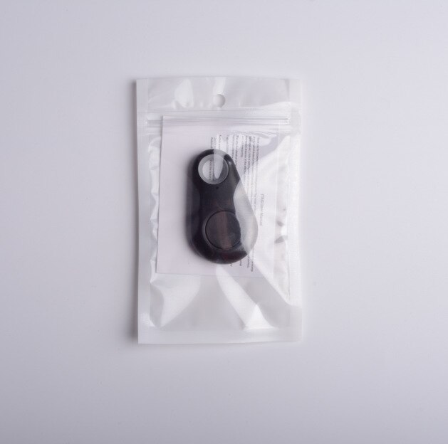 Nowy 1 sztuk Pet inteligentny lokalizator Bluetooth pies GPS kamera lokalizator pies przenośny Alarm Tracker dla brelok etui wisiorek: Black with battery