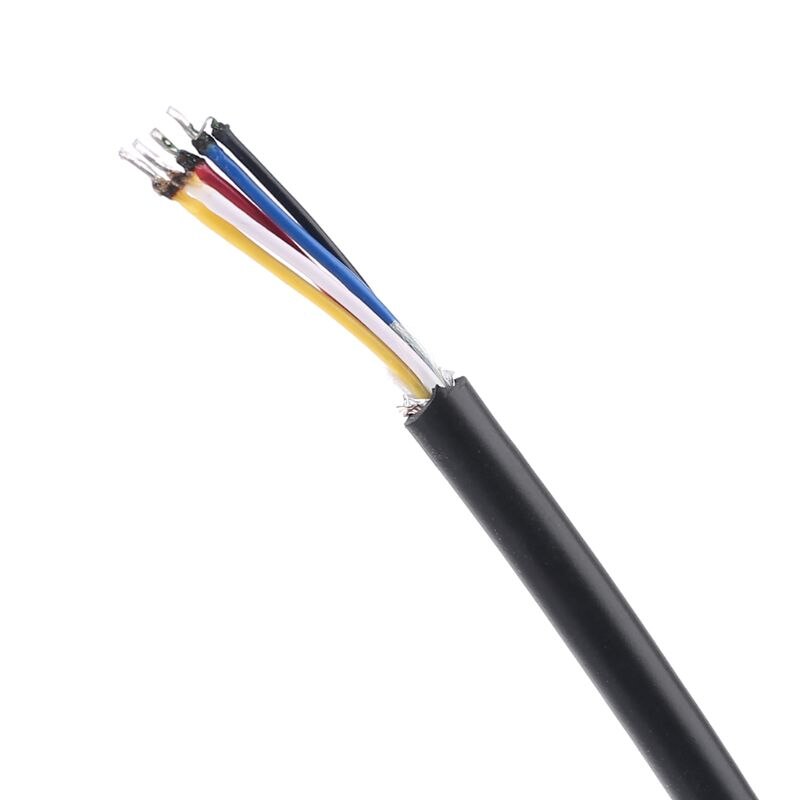 200cm DIY Aviation Headset Dual-plug Aircraft Headphones Replacement Cable Line