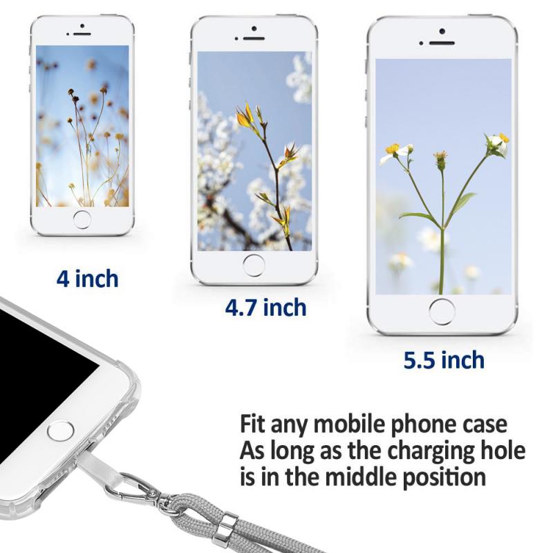 Schlüsselband Gurt Verstellbare Abnehmbare Nacken Kabel Telefon Schlüsselband Und Telefon Sicherheit Halteseil Für Alle Handys Und fallen Kombination Kein fallen