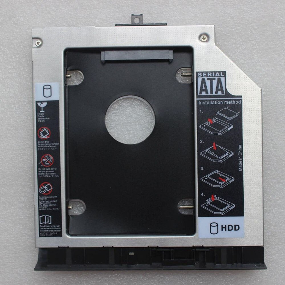 9.5mm SATA Hard Drive Bay Adapter IV w/CD-Drive Cover Voor Lenovo Thinkpad E550 E555 E550C serie