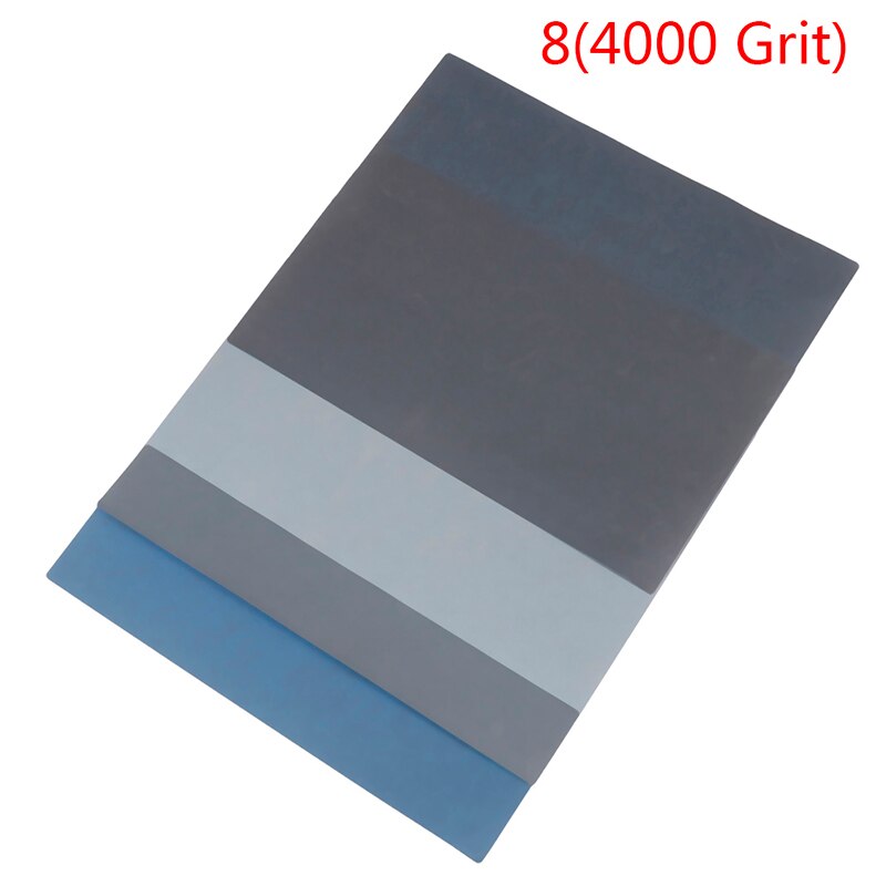 ! 1Pc Grit 800-5000 Wet And Dry Polishing Sanding Wet/dry Abrasive Sandpaper Paper Sheets Surface Finishing Made: 4000