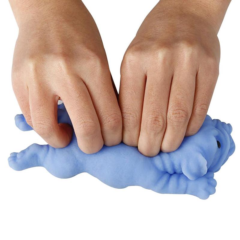 Creatieve Ontluchting Decompressie Speelgoed Bananasplit Speelgoed Stress Voor Kinderen Volwassenen Speelgoed Relief Knijpen Honden I1U2