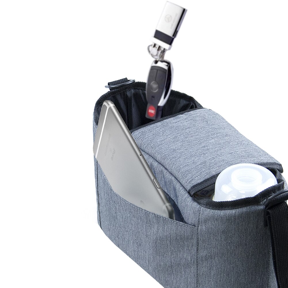 Vironicr Kinderwagen Tas Luiertas Voor Baby Spullen, baby Accessoire Organizer Mummy Bag Opknoping Wagen Kinderwagen Buggy Winkelwagen Fles