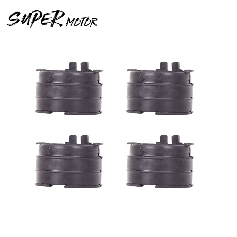 4 piece/set Motorcycle Carburetor Adapter Interface Insulator Connector For HONDA CBR400 MC23 NC29 CB-1 CBR CBR400RR