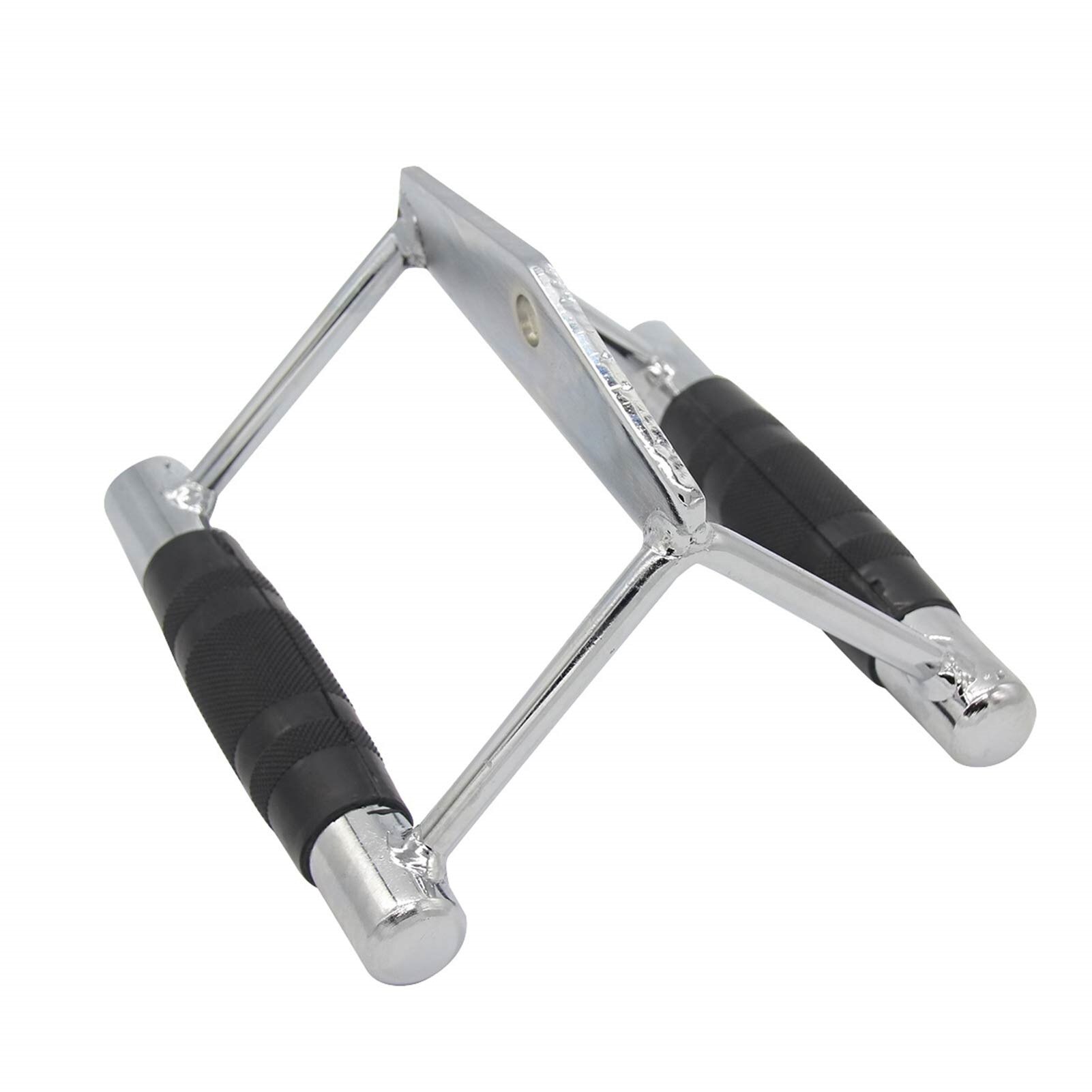 Non-slip V Handle Cable Machine Attachment Multi Rotation Gym Pull Down Rope Accessories Bodybuilding Biceps Triceps Grip Bar